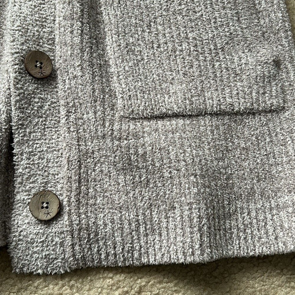 Barefoot Dreams Button Up Hooded Coat - Picture 9 of 13